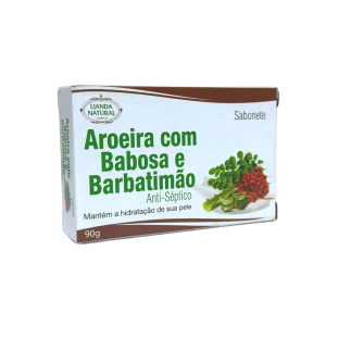 Sabonete de Aroeira, Babosa e Barbatimão