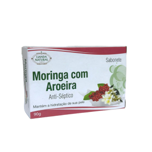 Sabonete de Moringa com Aroeira