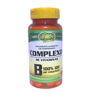 Vitamina Complexo B  60 caps 500mg