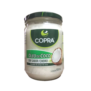 Óleo de Coco sem Sabor/ Cheiro 500ML