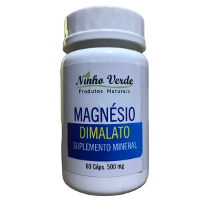 Magnésio Dimalato 60 caps 500mg