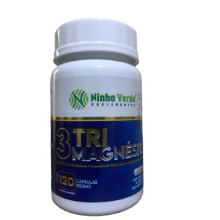 Tri Magnésio 120 caps 500mg