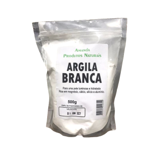 Argila Branca 500g