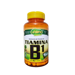 Vitamina B1 - Tiamina 60 caps 500mg