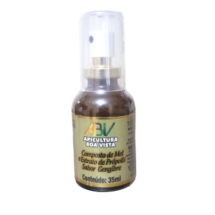 Composto de Mel e Própolis Sabor Gengibre 35ML