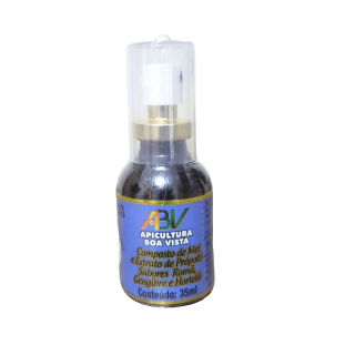 Composto de Mel e Própolis Sabores Roma, Gengibre e Hortela 35ML