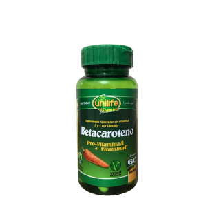 Betacaroteno 60 caps 500mg