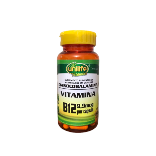 Vitamina B12 - Cianocobalamina 60 caps 450mg
