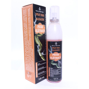 Spray Massageador Peixe Elétrico 120ml