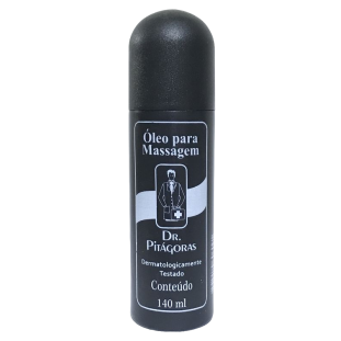 Óleo Massageador Dr Pitágoras Preto 140ML