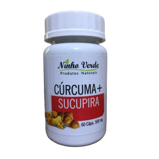 Cúrcuma com Sucupira 60 caps 500mg