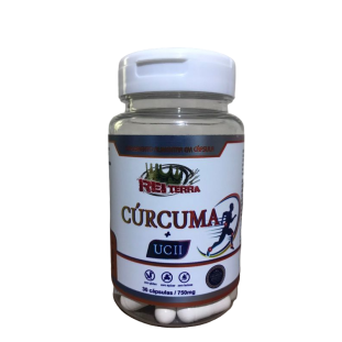 Cúrcuma + UC2 30 caps 750mg
