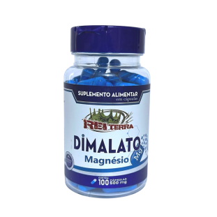 Dimalato de Magnésio 100 caps 500mg