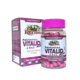 Vitalid Mulher Power 100 caps 500mg