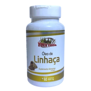 Óleo de Linhaça 60 caps 500mg