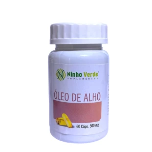 Óleo de Alho 60 caps 500mg