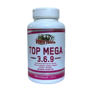 Top Mega Omega 3.6.9 Mulher 120 caps 1g