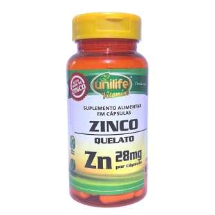 Zinco Quelato 60 caps 500mg