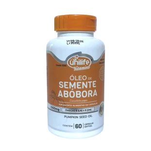Óleo de Semente de Abobora 60 caps 1000mg