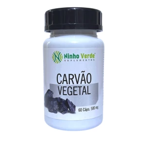 Carvão Vegetal 60 caps 500mg