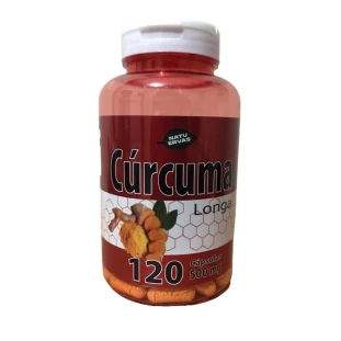 Cúrcuma Longa 120 caps 500mg