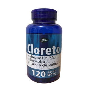 Cloreto, Sucupira e Canela de velho 120 caps 500mg