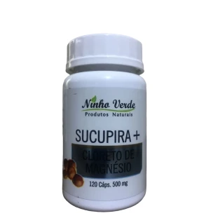 Cloreto de Magnésio P.A com Sucupira  120 caps 500mg