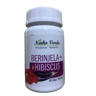 Berinjela com Hibisco 60 caps 500mg
