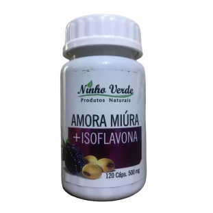 Amora com Isoflavona 120 caps 500mg