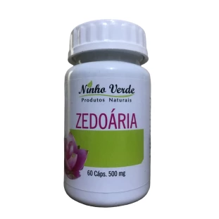 Zedoária 60 caps 500mg