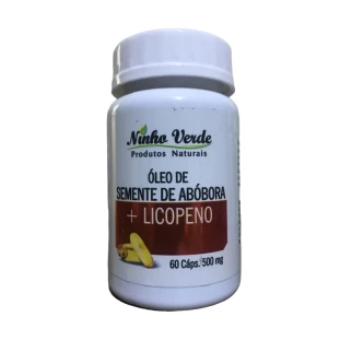Óleo de Sem. de Abobora + Licopeno 60 caps 500mg