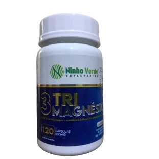 Tri Magnésio 120 caps 500mg