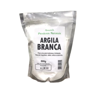 Argila Branca 500g