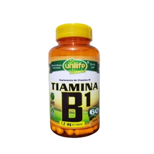 Vitamina B1 - Tiamina 60 caps 500mg