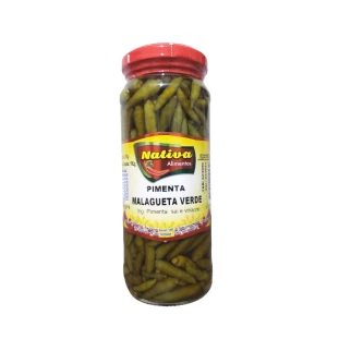 Pimenta Malagueta Verde 180G