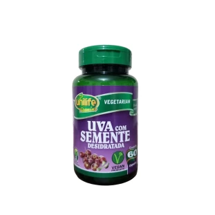 Uva com Semente Desidratada 60 caps 500mg