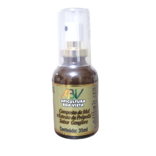 Composto de Mel e Própolis Sabor Gengibre 35ML