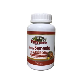 Óleo de Semente Abobora 120 caps 1000mg
