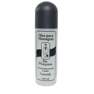 Óleo Massageador Dr Pitágoras Branco 140ML