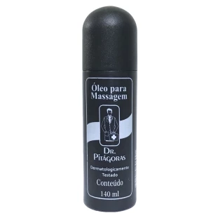 Óleo Massageador Dr Pitágoras Preto 140ML