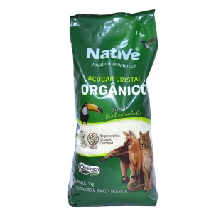 Açúcar Cristal Orgânico 1kg